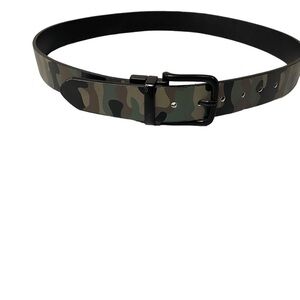 Camo‎ style kids synthetic leather belt size large